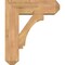 Ekena Millwork Imperial Craftsman Smooth Bracket w/ Offset Brace, Western Red Cedar, 7 1/2"W x 22"D x 26"H BKT0806X22X26IMP04SWR - alternate 4